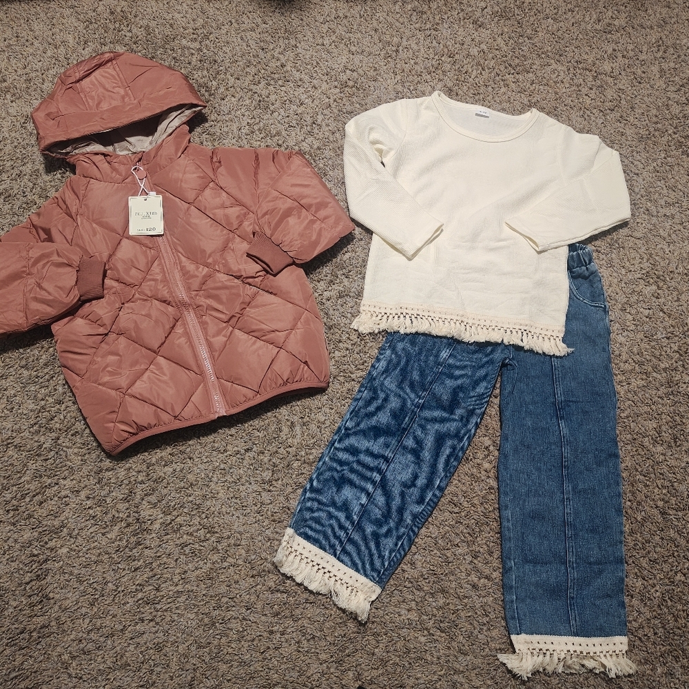 NWT 3 Piece Girls Boutique Outfit Bundle